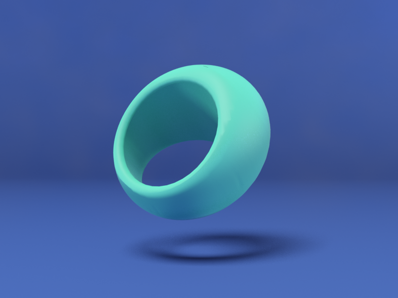 Smooth Round Ring Toybox 3D Print Your Own Toys