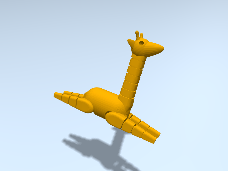 Giraffe : Toybox - 3D Print Your Own Toys