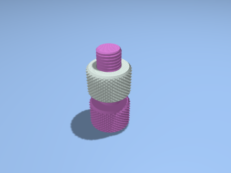 Bolt and Nut Toybox 3D Print Your Own Toys