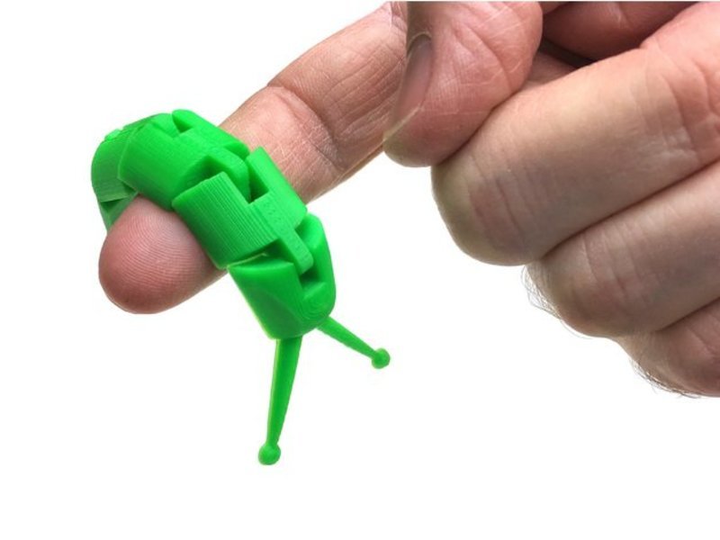 slug fidget toy 3d print