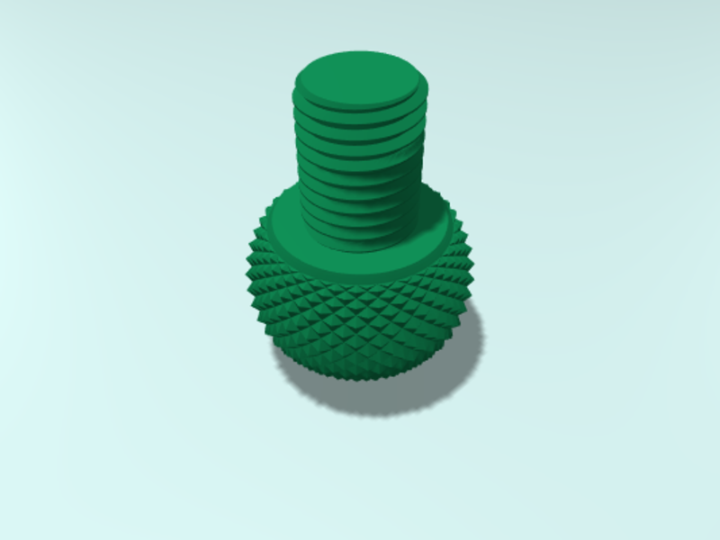 Knurling Bolt Toybox 3D Print Your Own Toys