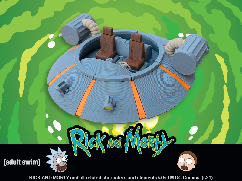 Rick and Morty Meeseeks Mystery Box Toybox 3D Print Your Own Toys